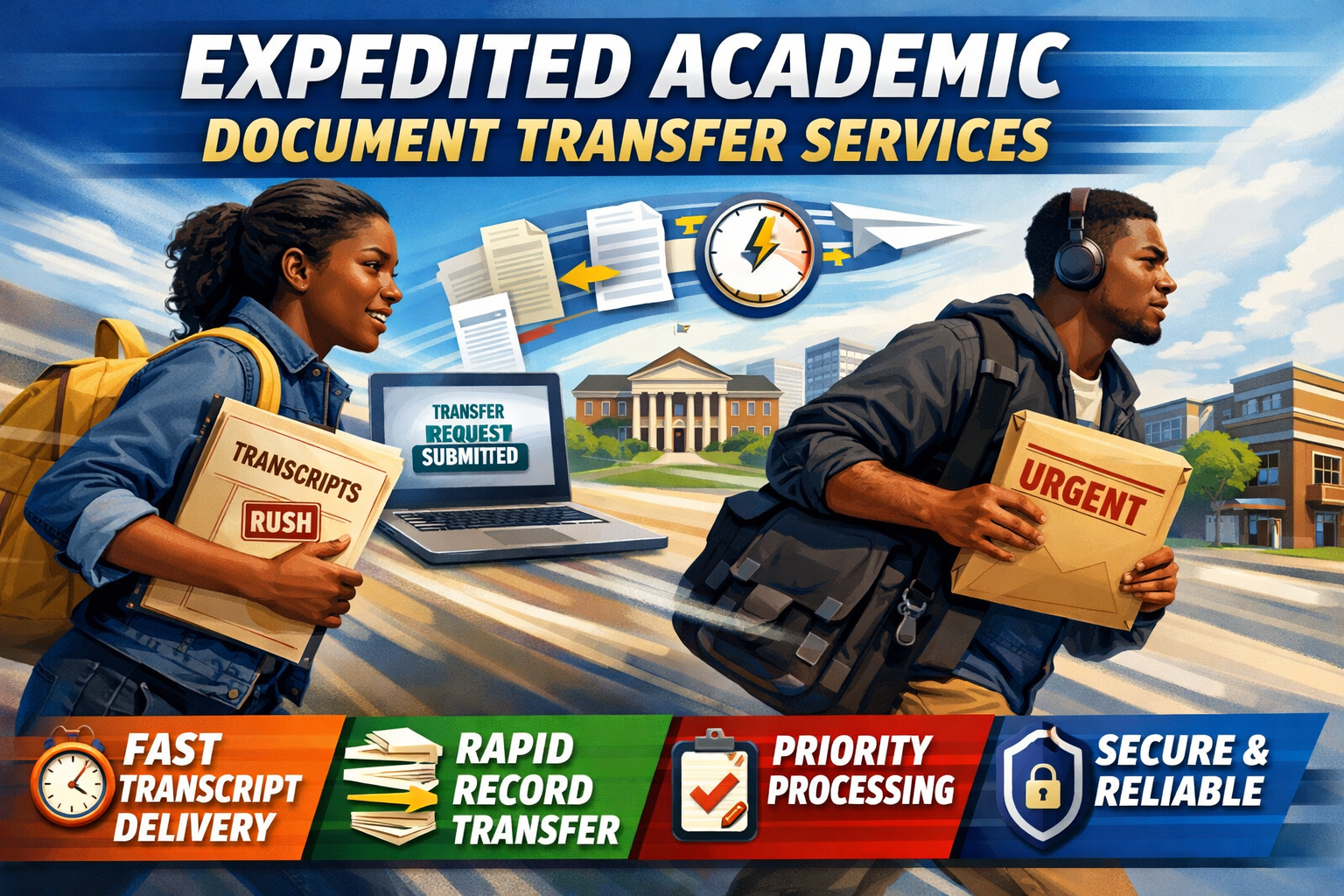 Expedited Academic Documents Transfer Services from MSPP to your International agency